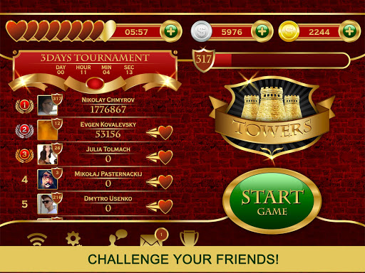Towers Tri Peaks: Classic Pyramid Solitaire