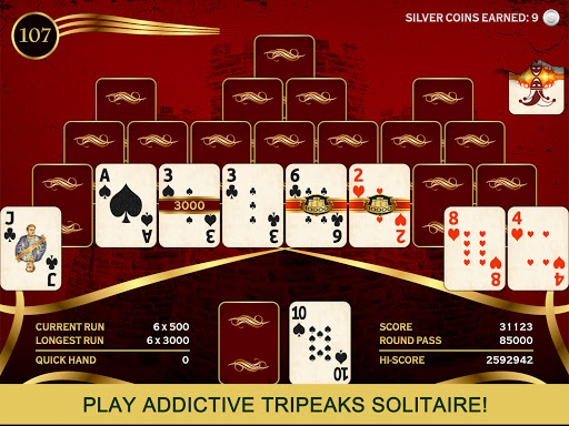 Towers Tri Peaks: Classic Pyramid Solitaire