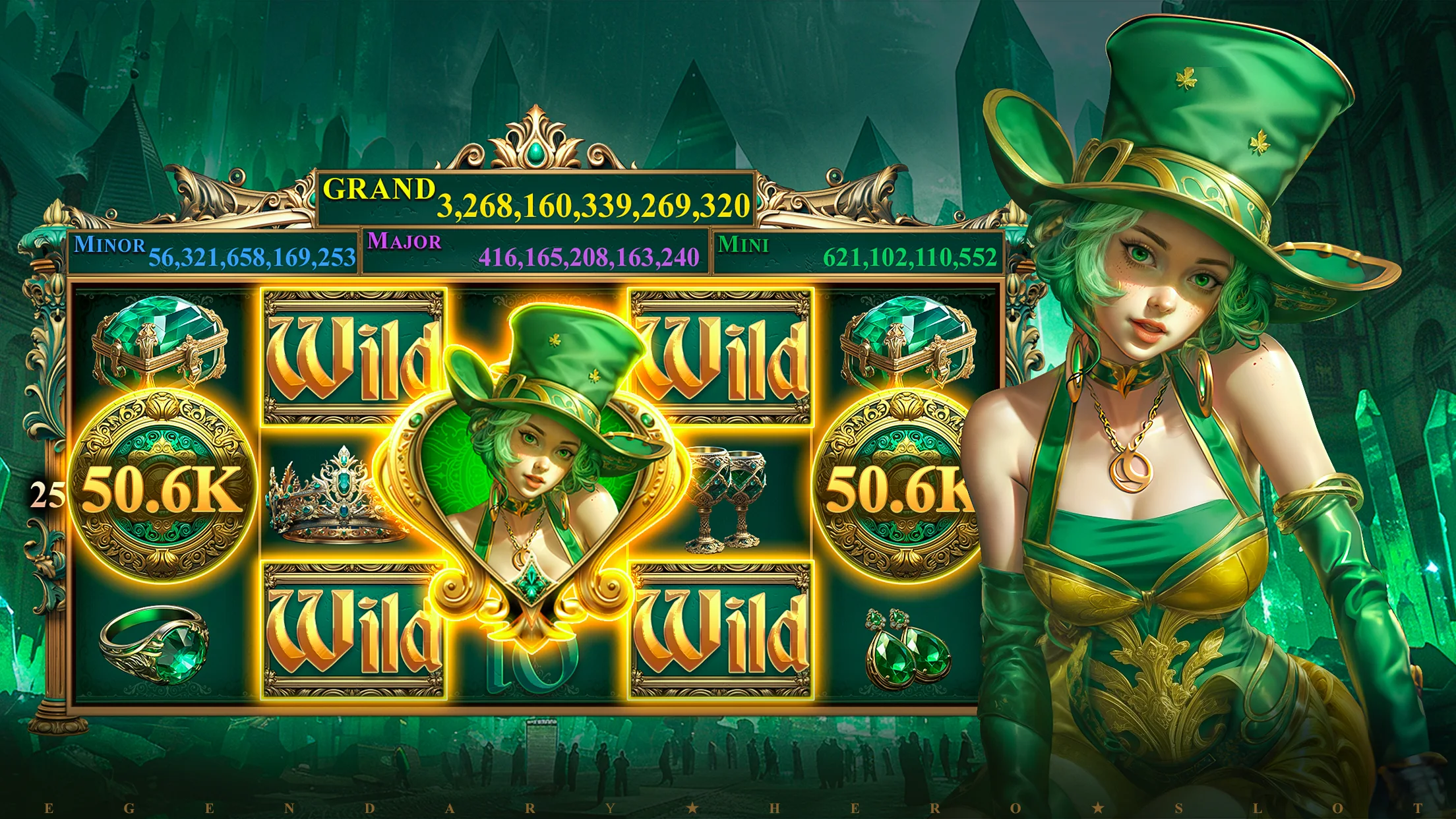 Legendary Hero Slots - Casino Mod