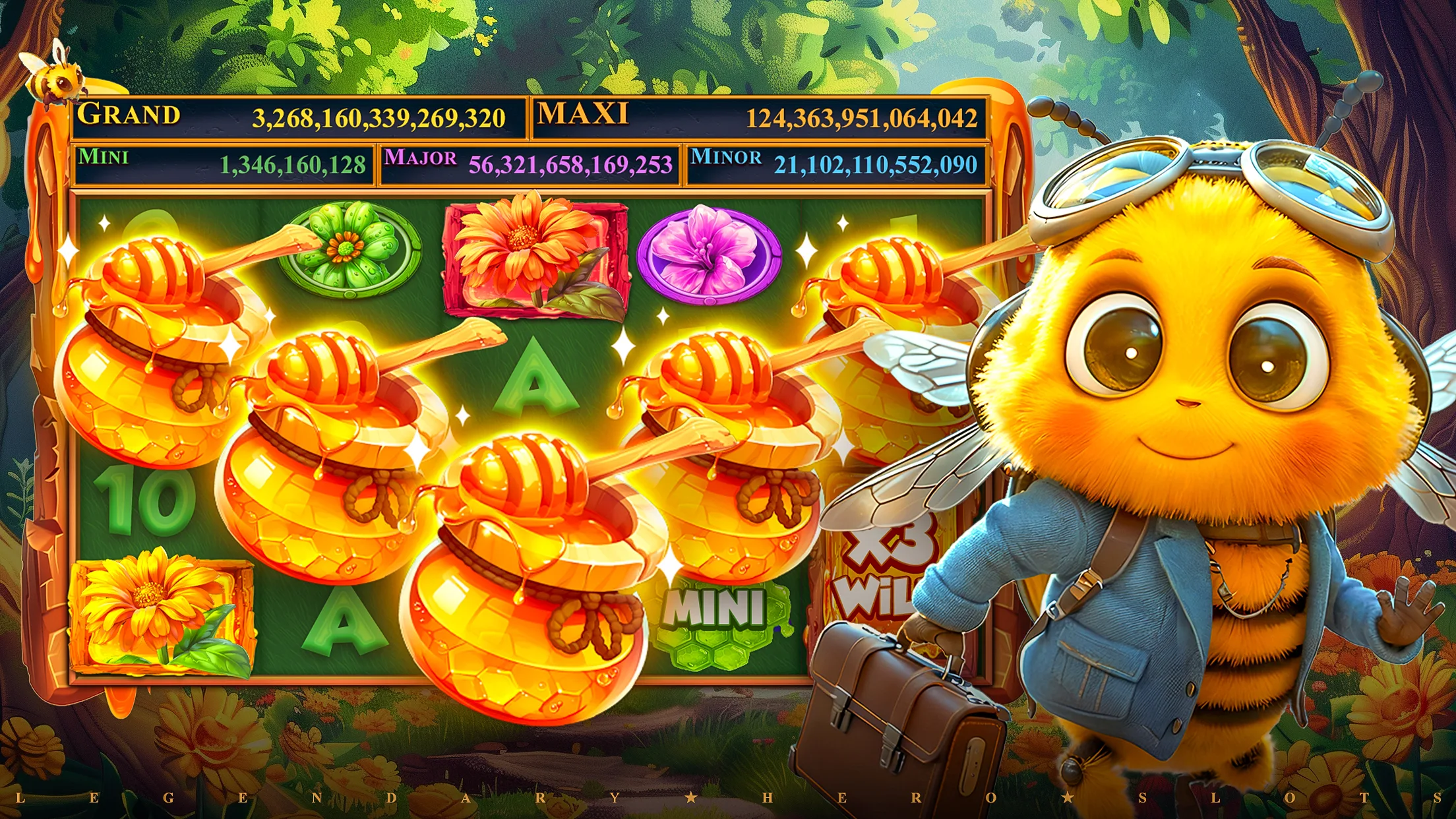 Legendary Hero Slots - Casino Mod