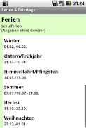 Ferien & Feiertage Latest