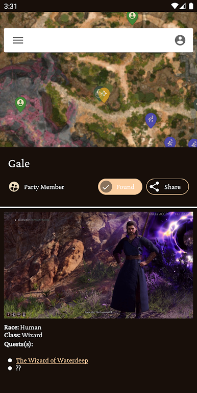 MapGenie: BG3 Map Faster