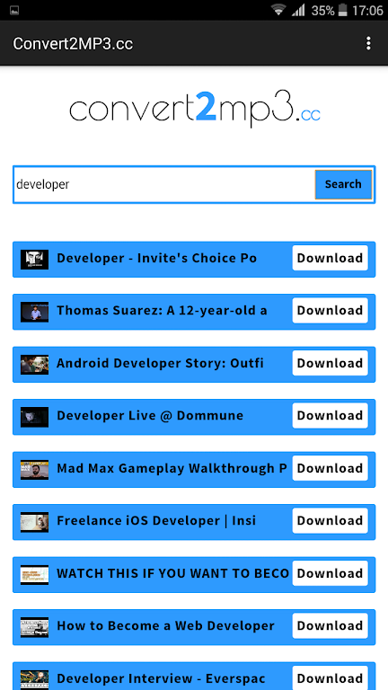 Convert2MP3 - Tube MP3 Download