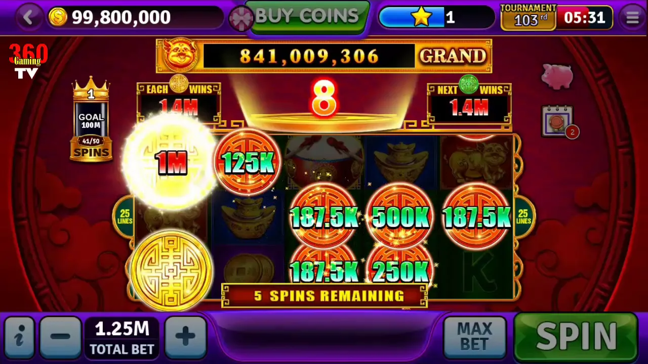 Cash Storm Slots Games Unlockables