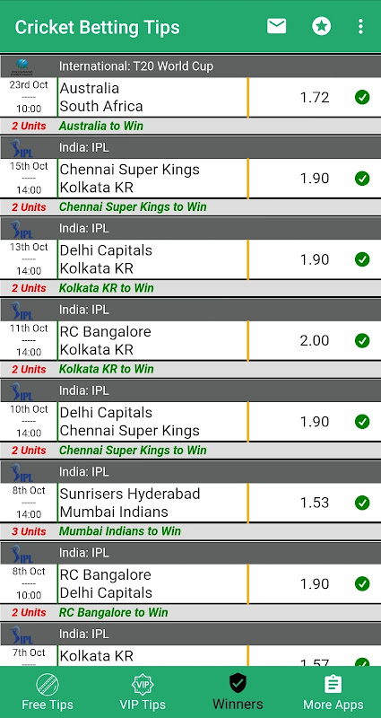 Cricket Betting Tips