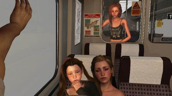 A Girl on a Train