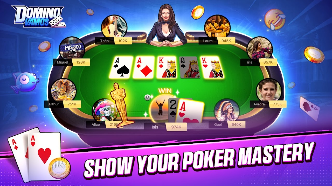 Domino Vamos: Slot Crash Poker