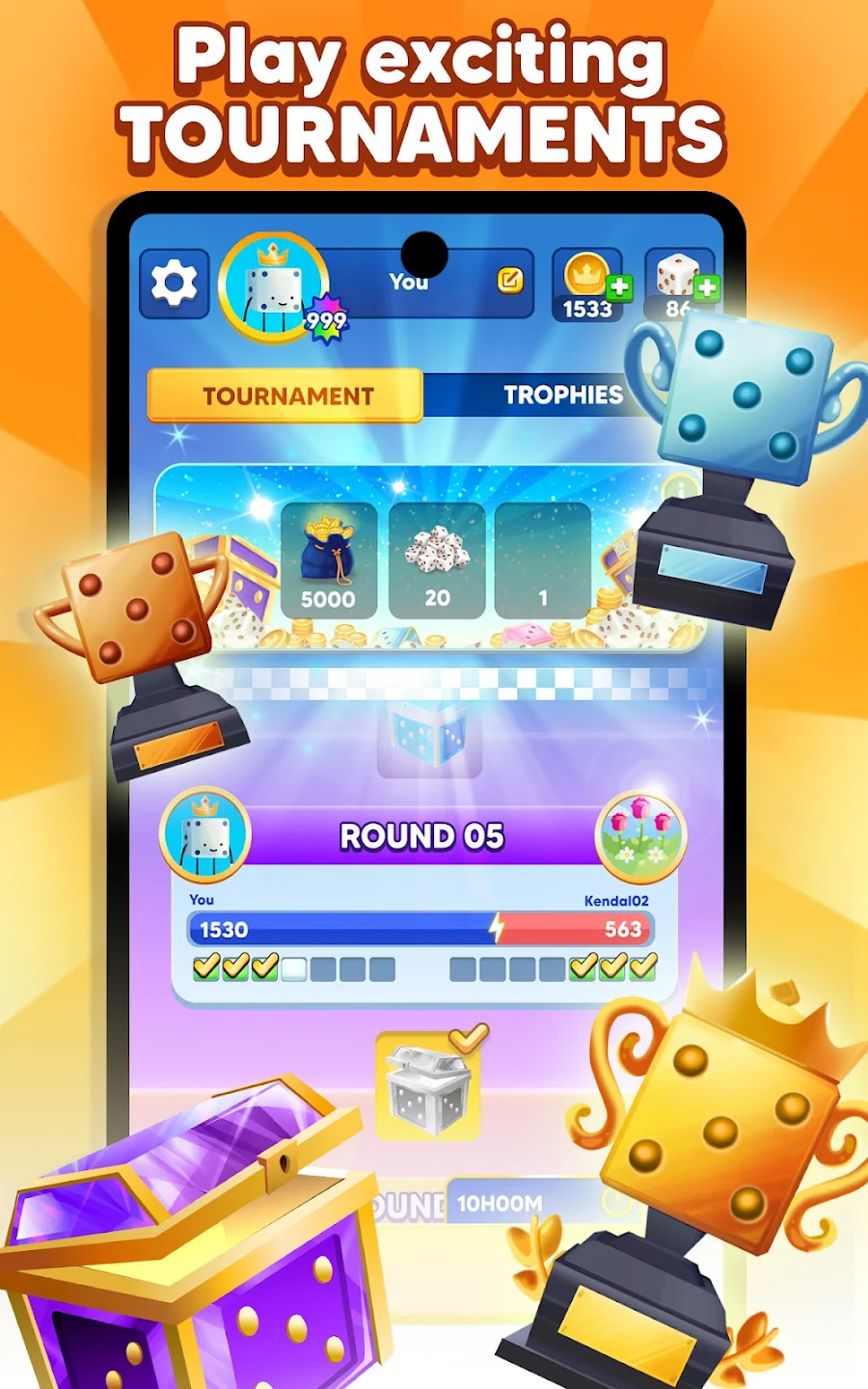 Yatzy Royale: Dice Game Online