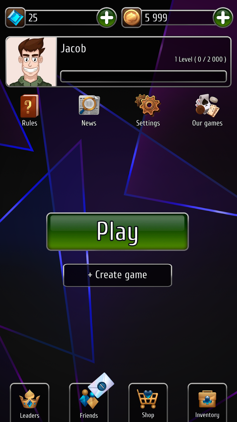 Bluff Online - Card game