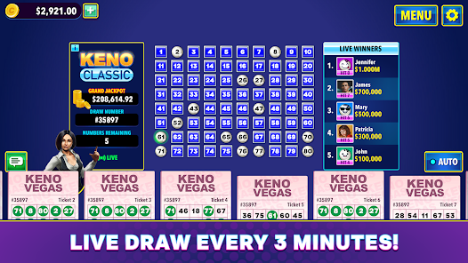 Keno Vegas - Casino Games
