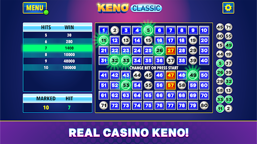 Keno Vegas - Casino Games