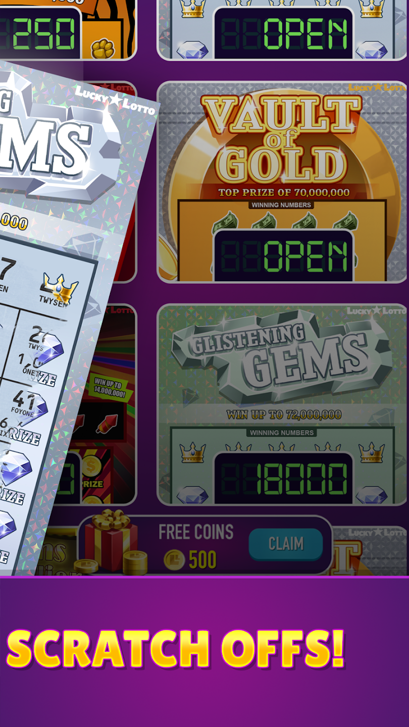 Lucky Lotto - Mega Scratch Off