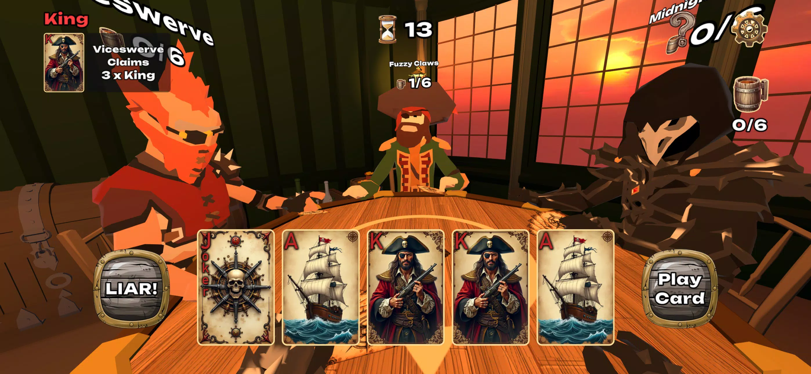 Liar&#039;s Cards - Ship of Deceit