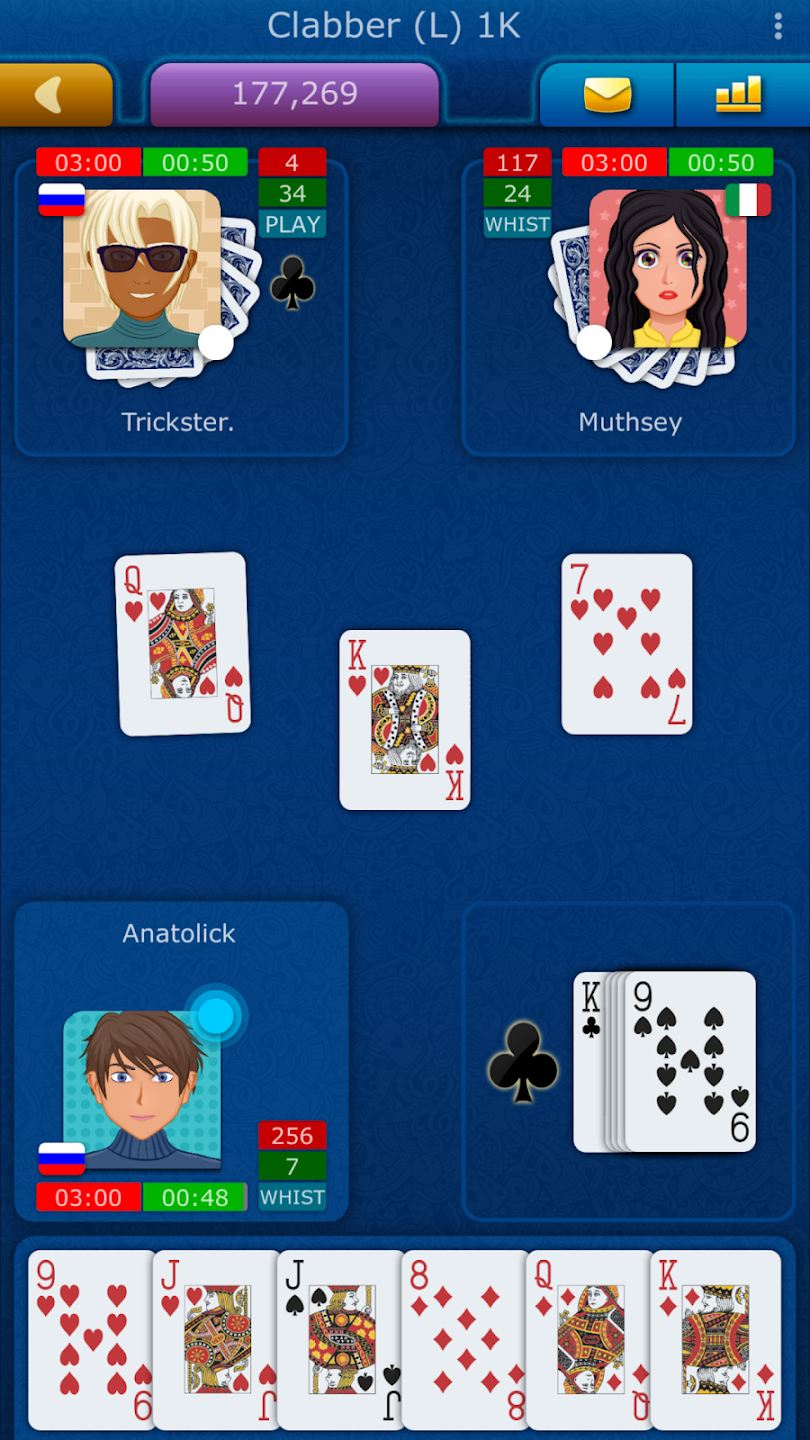 Clabber LiveGames online