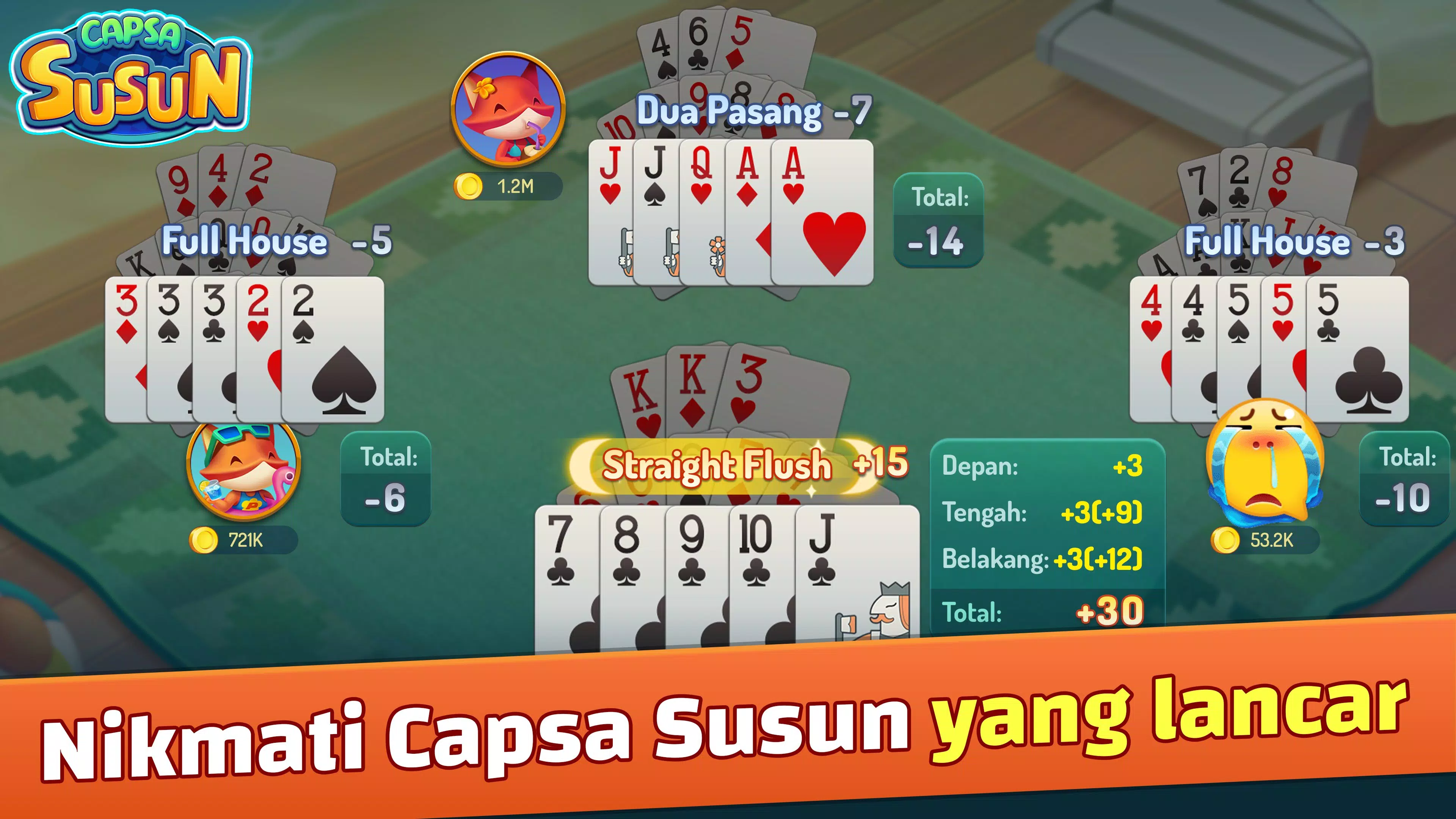 Capsa Susun ZingPlay