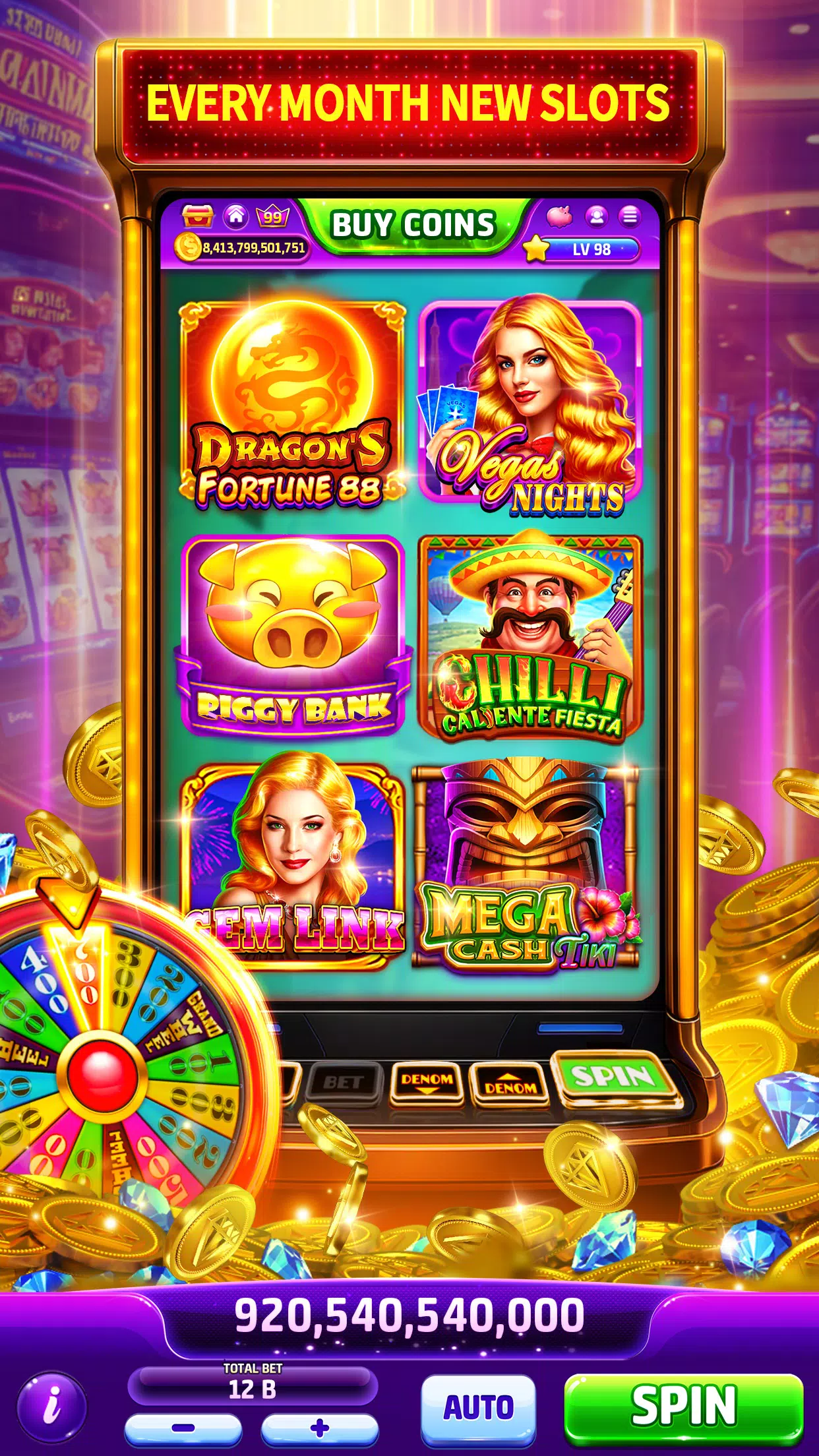 Golden Casino - Slots Games