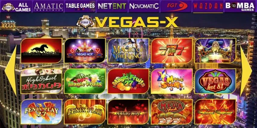 VEGAS-X Online Casino