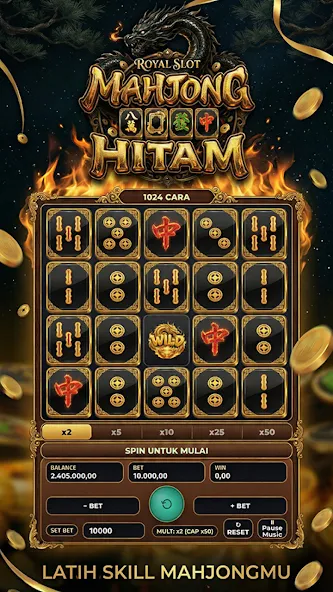 Royal Slots Mahjong Hitam Royal Slots Mahjong Hitam