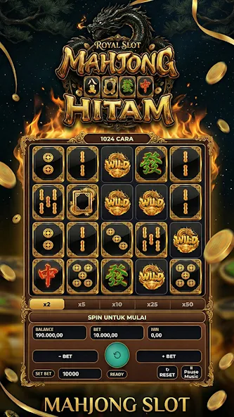 Royal Slots Mahjong Hitam Royal Slots Mahjong Hitam