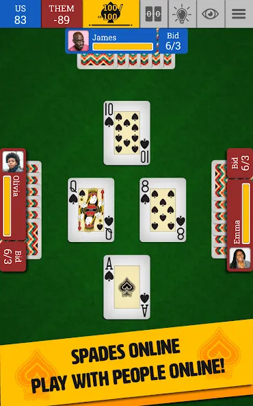 Spades Online: Trickster Cards