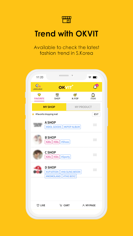 OKVIT PLUS : K-Style Global Sh