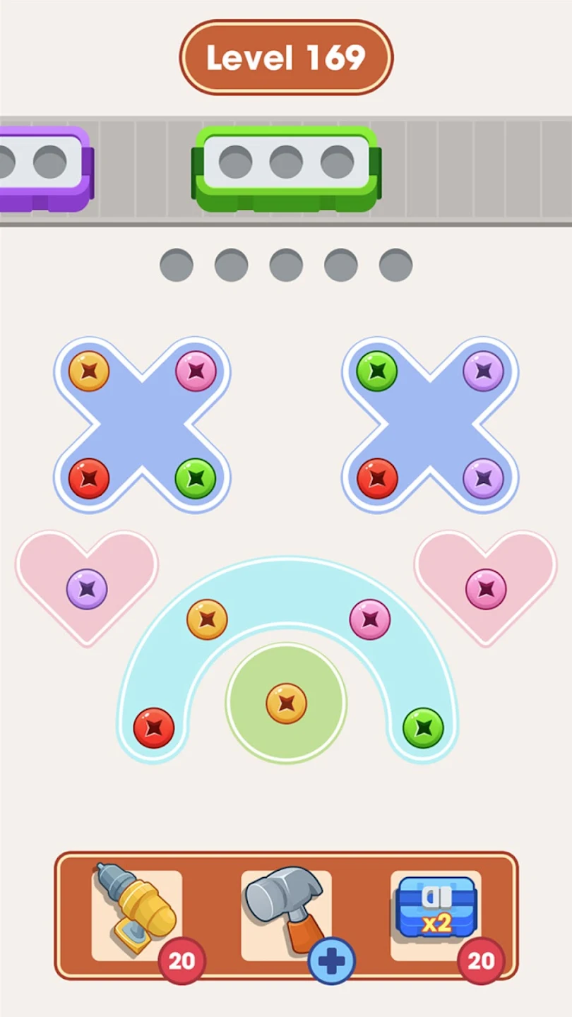 Screw Pin Jam Puzzle Mod