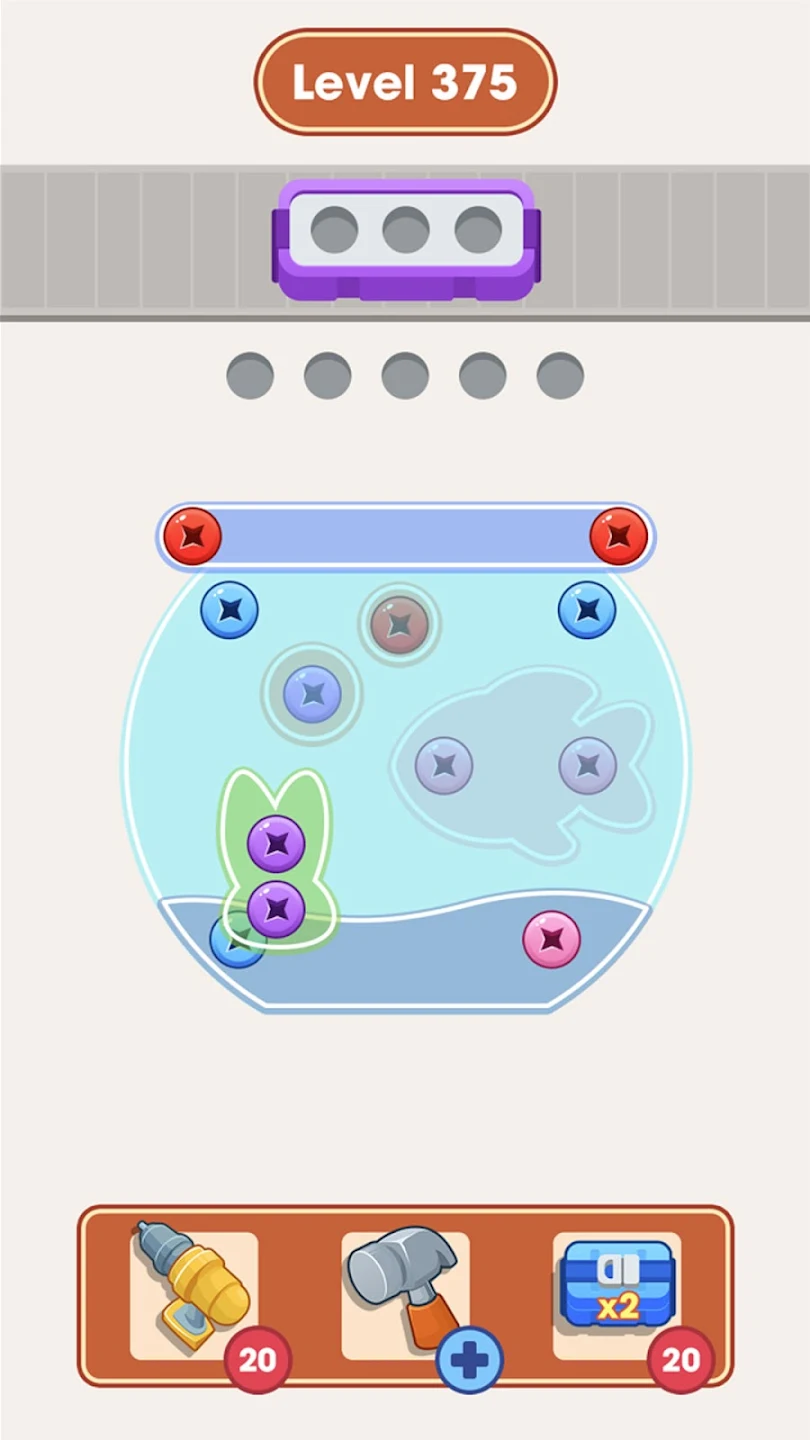 Screw Pin Jam Puzzle Mod