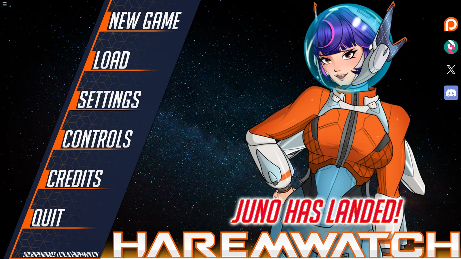 Haremwatch - Juno Has Landed! Game