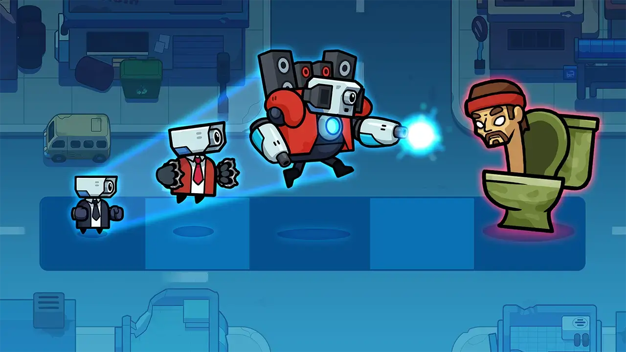 Toilet Fight: Police vs Zombie