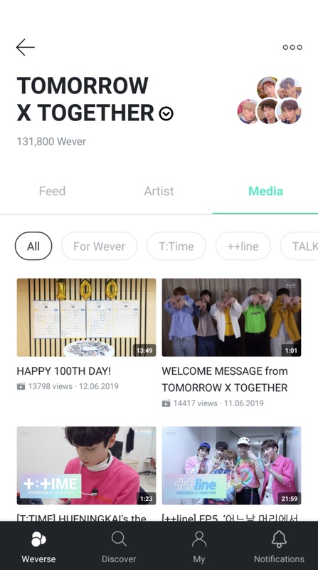 Weverse: Connect with Artists Latest