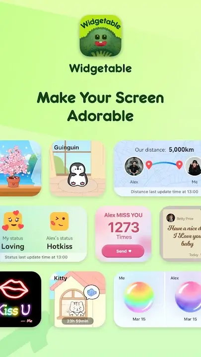 Widgetable Android