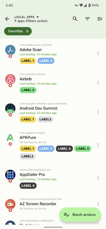 Swift Backup Mod