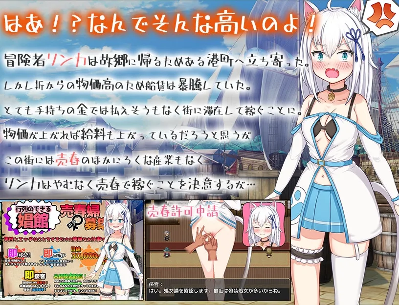 Earn Money! Cat-Eared Girl