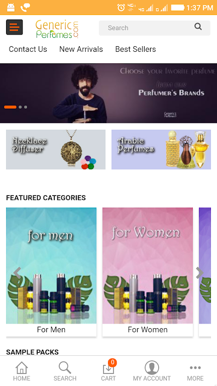 Generic Perfumes Store Faster