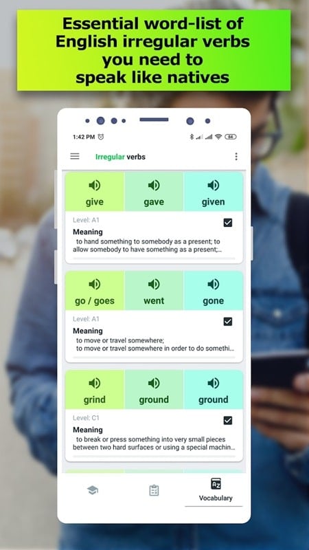 English Irregular Verbs Android