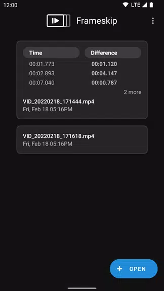 Frameskip - Video Timing Tool Android