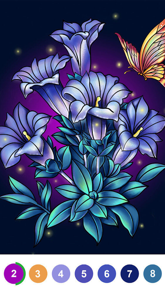 Color by Number Coloring Mod