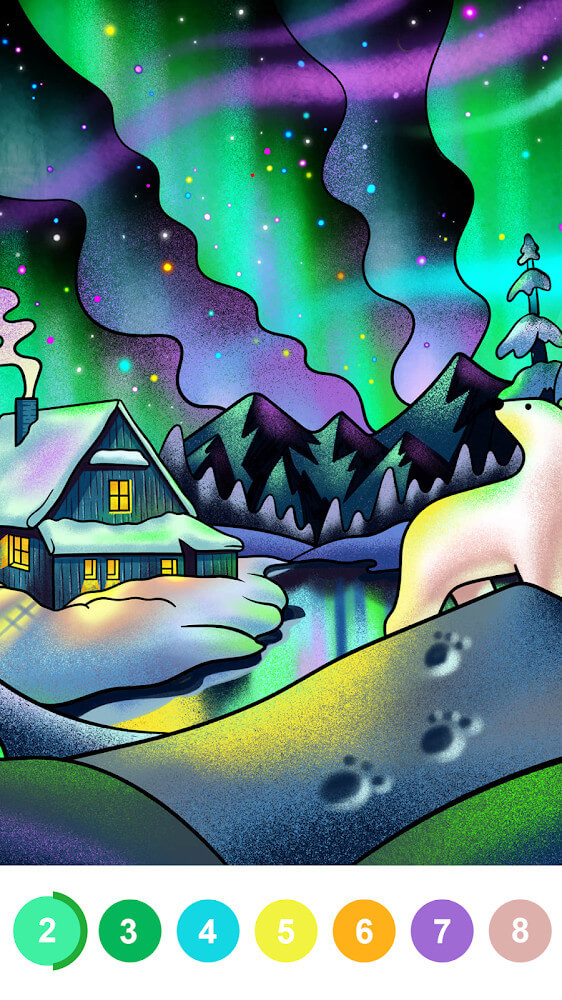 Color by Number Coloring Mod