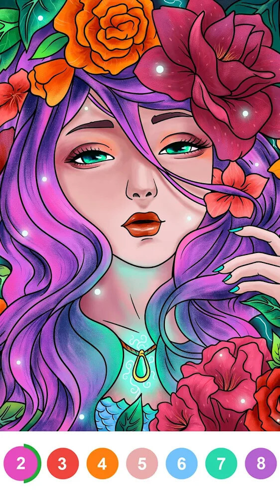 Color by Number Coloring Mod