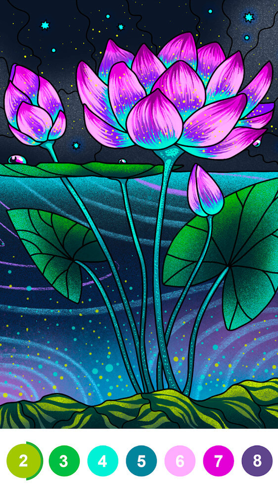 Color by Number Coloring Mod