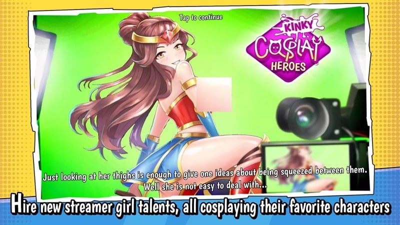 Kinky Cosplay Heroes Mod