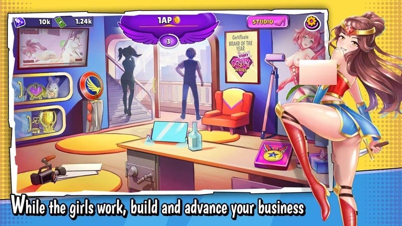 Kinky Cosplay Heroes Mod