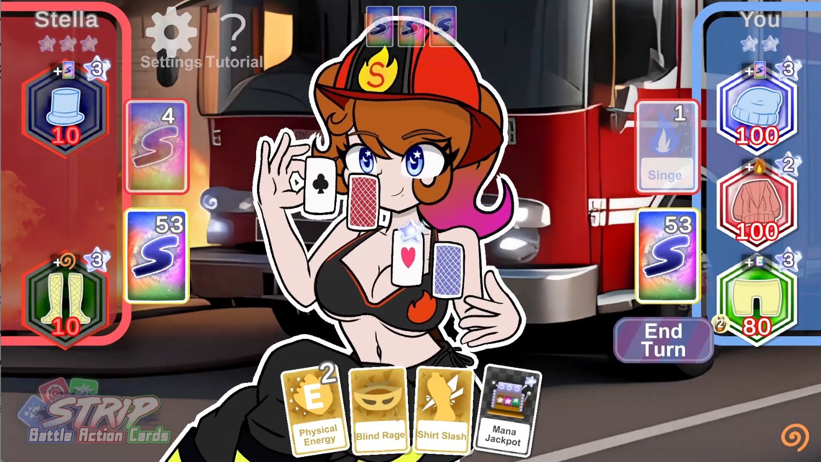 STRIP Battle Action Cards APK