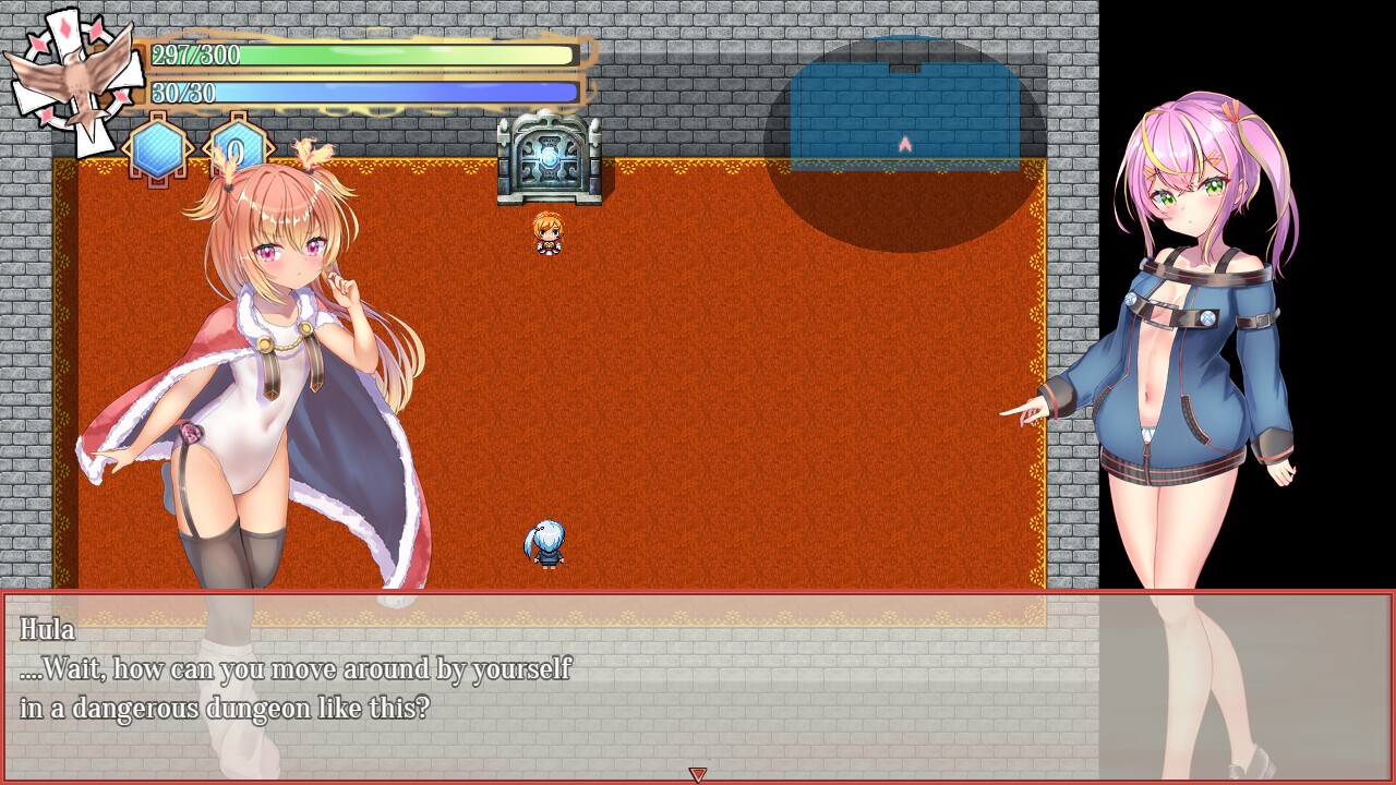 Senpai and the Mysterious Dungeon
