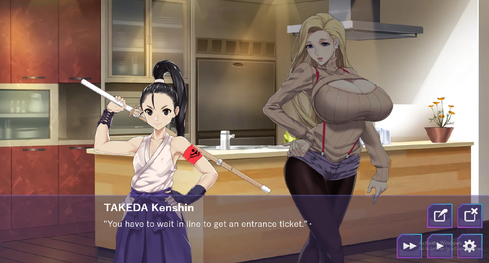 Kamichichi Girls: Nadia : First Kiss, First Sex