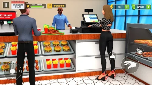 Mall & Fast Food Simulator 3D Mod