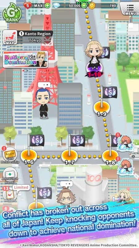 Tokyo Revengers PUZZ REVE Mod