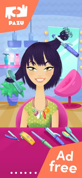 Pazu Girls hair salon 2