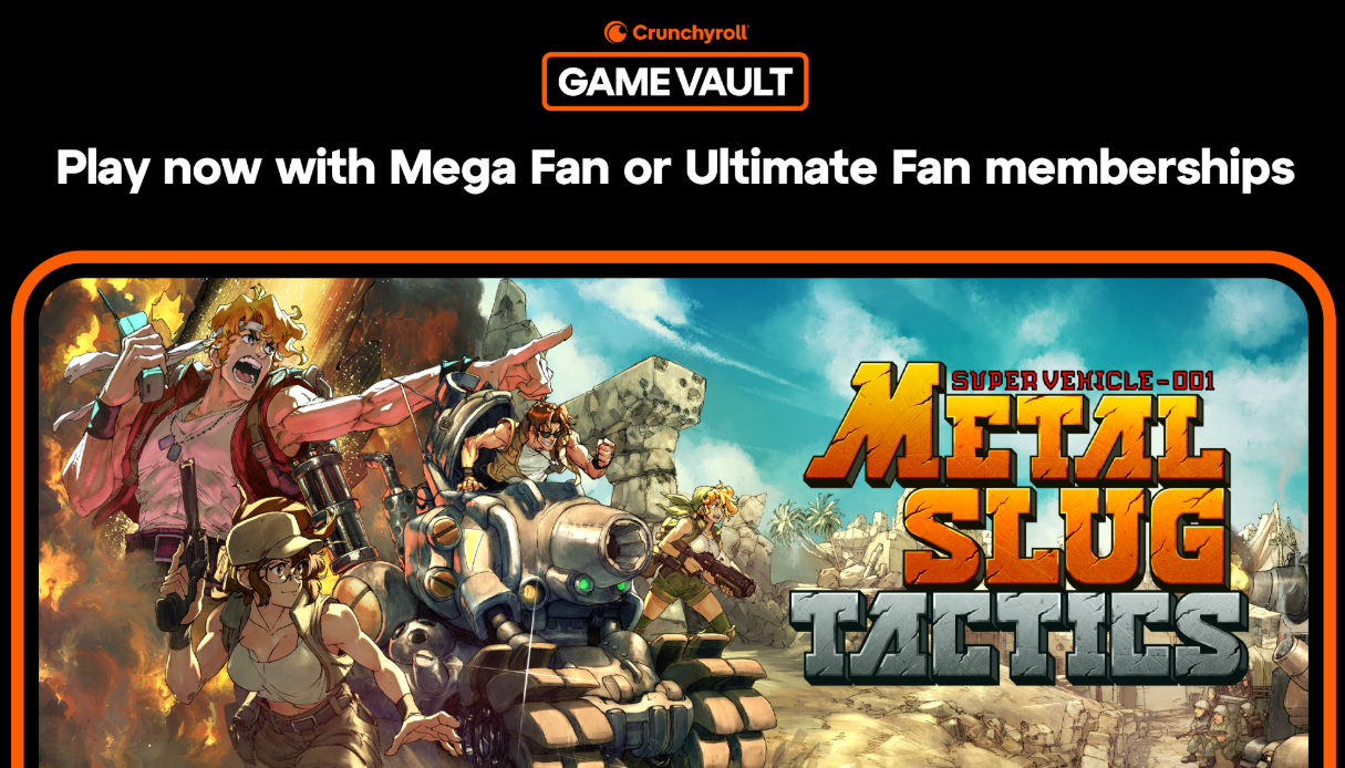 Crunchyroll Metal Slug Tactics