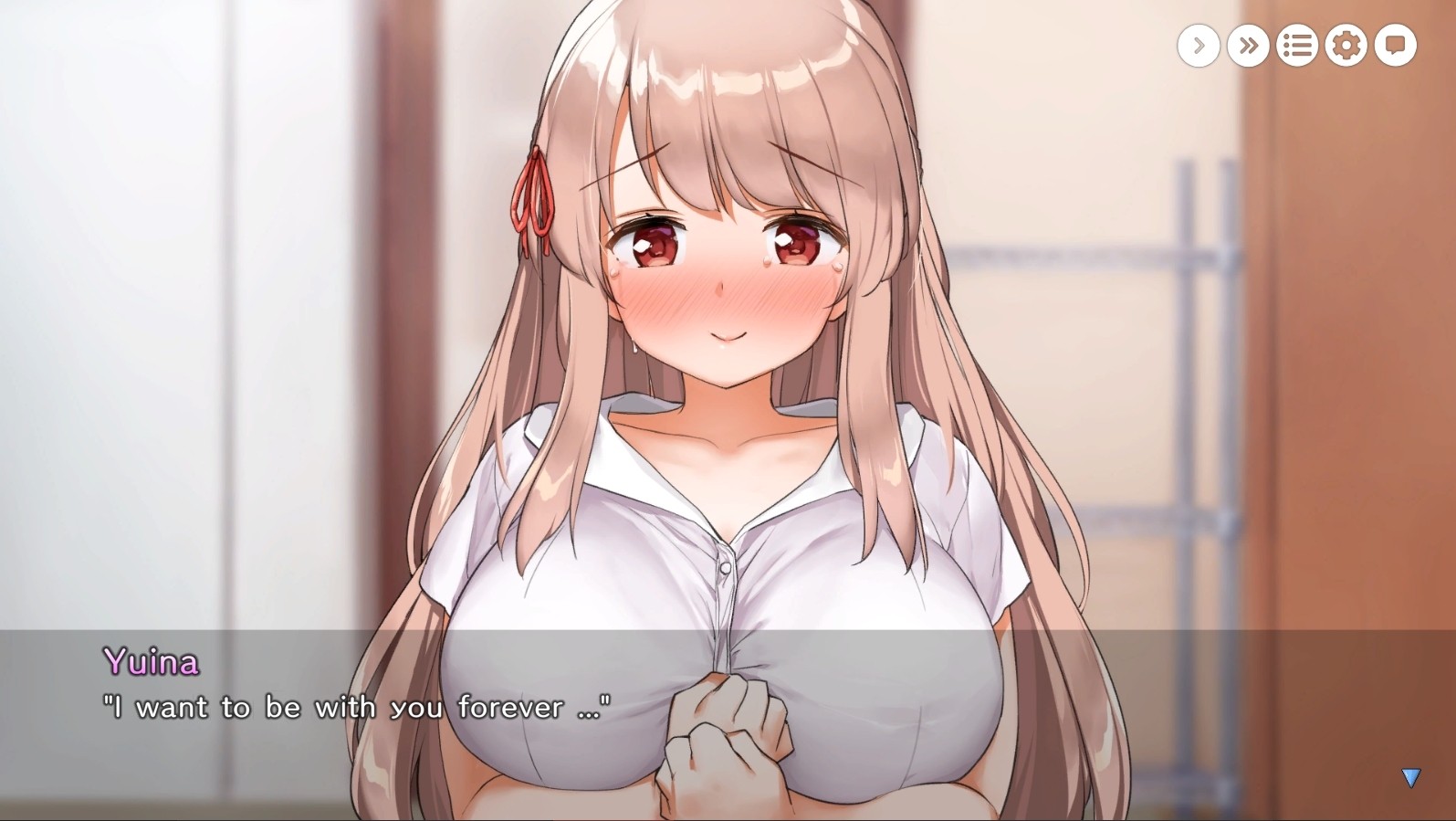 With an Older Girl ~Yuina&#039;s Sweet Encouragement~